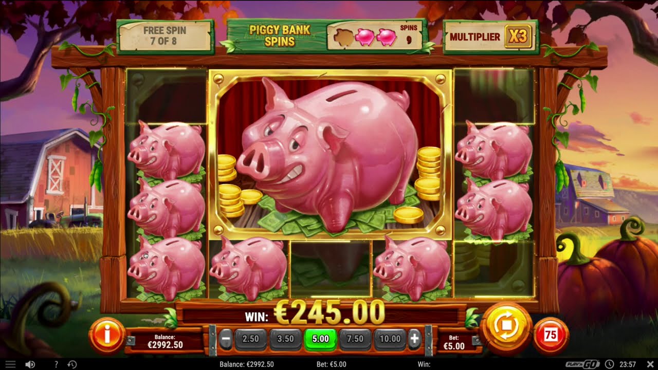 piggy bank farm - slot game debet